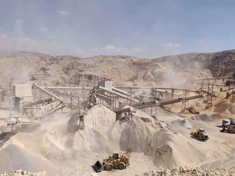 Terex MPS Plant Aids Limestone Production for JSW Cement in Middle East