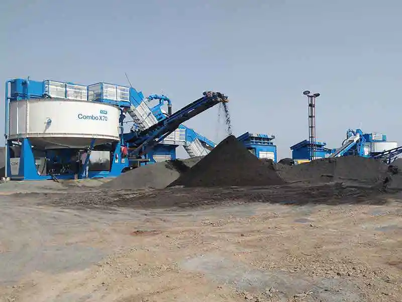 CDE’s Combo: Compact, Eco-efficient, 95% Water Recycled, IoT equipped, Superior Sand yield