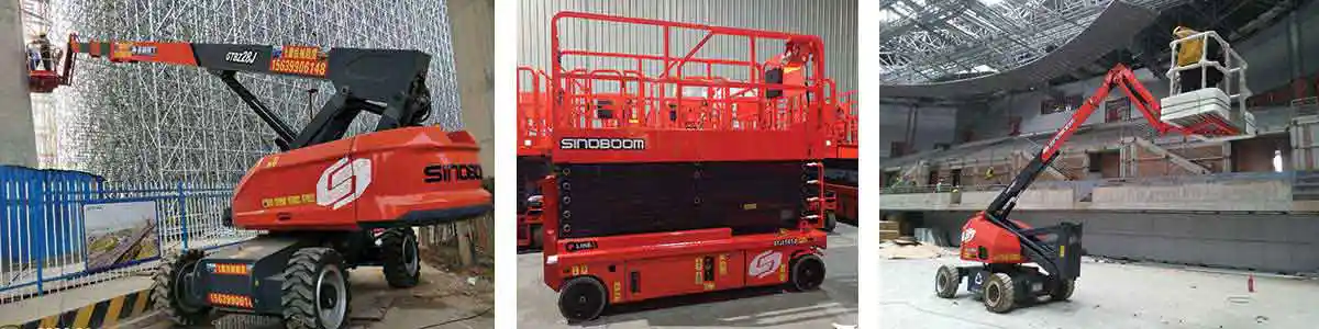SINOBOOM exhibits range of high-quality access equipment