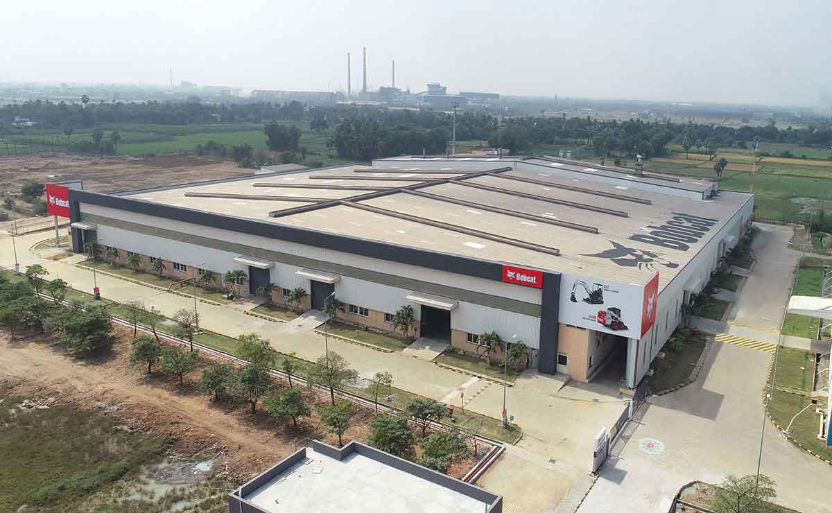 Doosan Bobcat India Factory at Gummudipoondi, Chennai