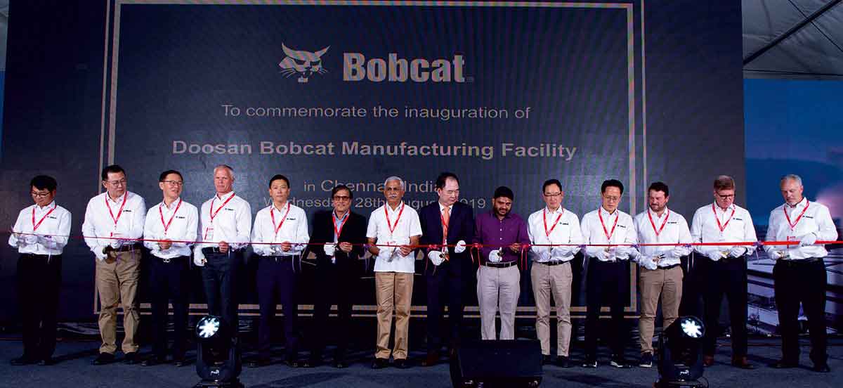 Doosan Bobcat India Plant Inauguration
