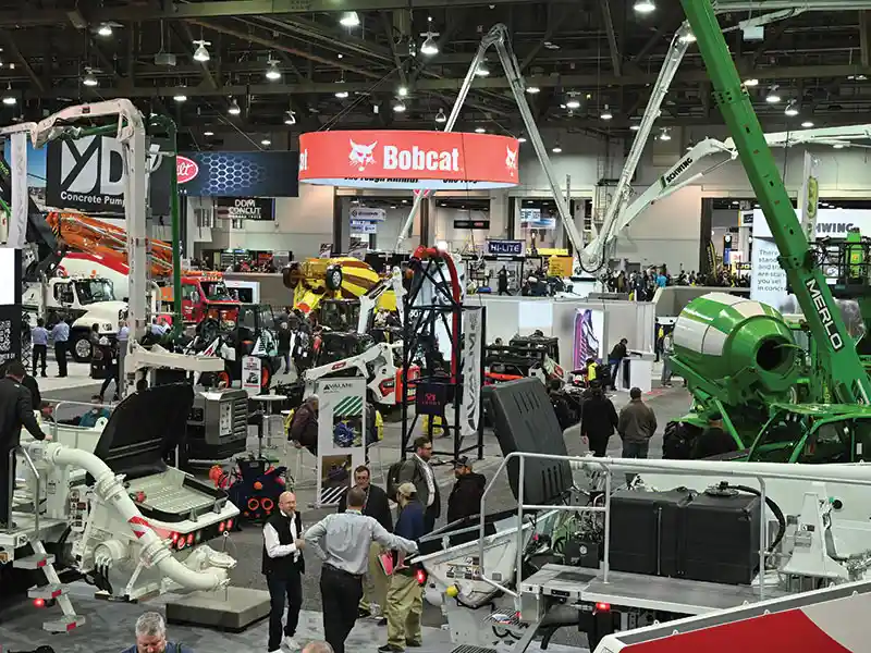 World of Concrete - at Las Vegas Returns with Strong Attendance