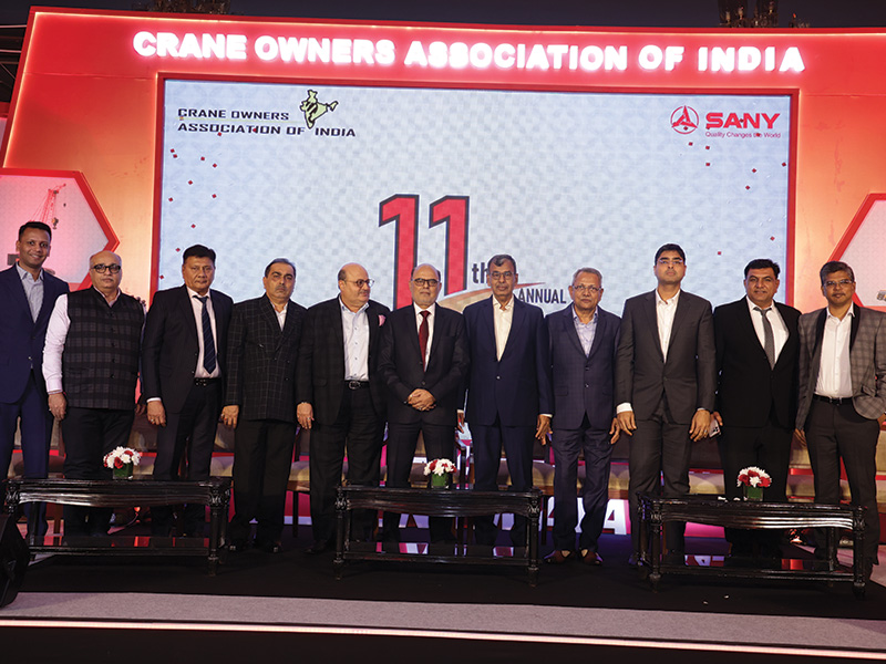 Crane Owners Association of India Organizes 11th AGM