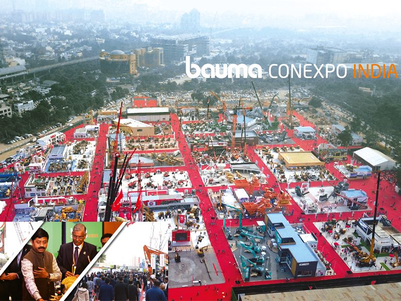 bauma CONEXPO INDIA: 11 Dec 14 Dec. 2024, India Expo Centre, Greater Noida / Delhi NCR