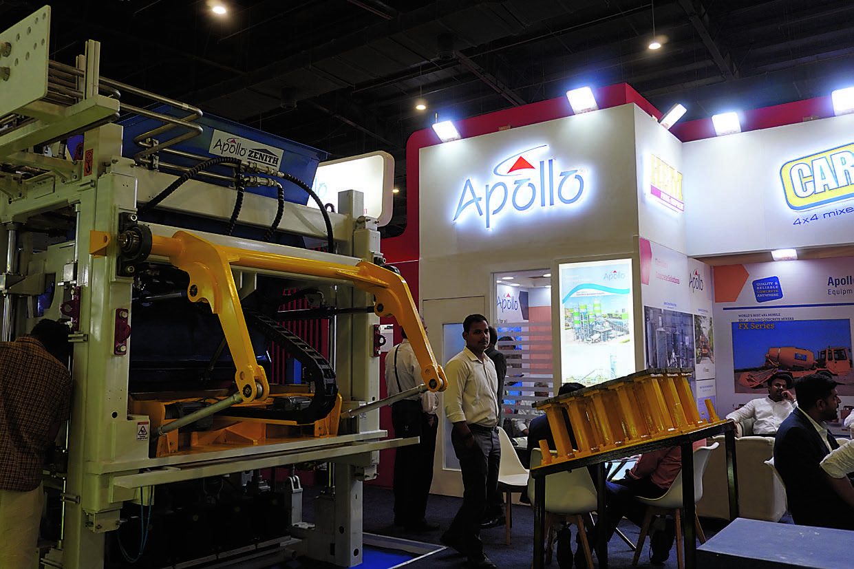 Apollo display at bauma CONEXPO INDIA 2026