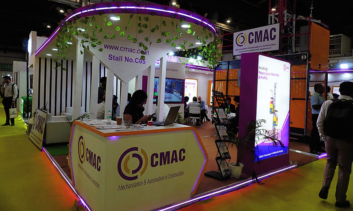 Cmac display at bauma CONEXPO INDIA 2026