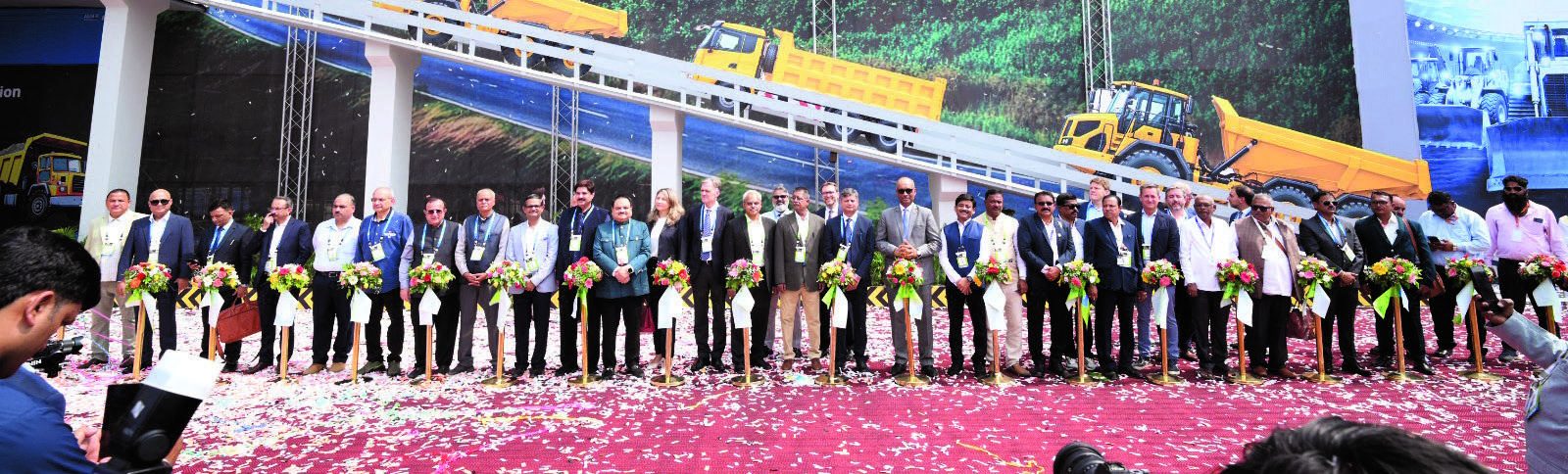Ribbon-cutting ceremony at bauma CONEXPO INDIA 2026