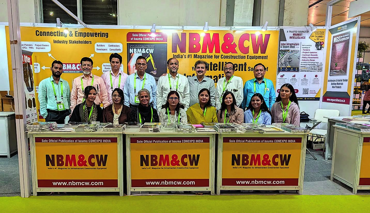 Nbmcw team at bauma CONEXPO INDIA 2026