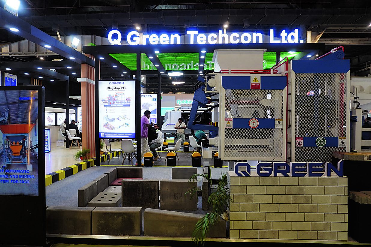 Q green display at bauma CONEXPO INDIA 2026