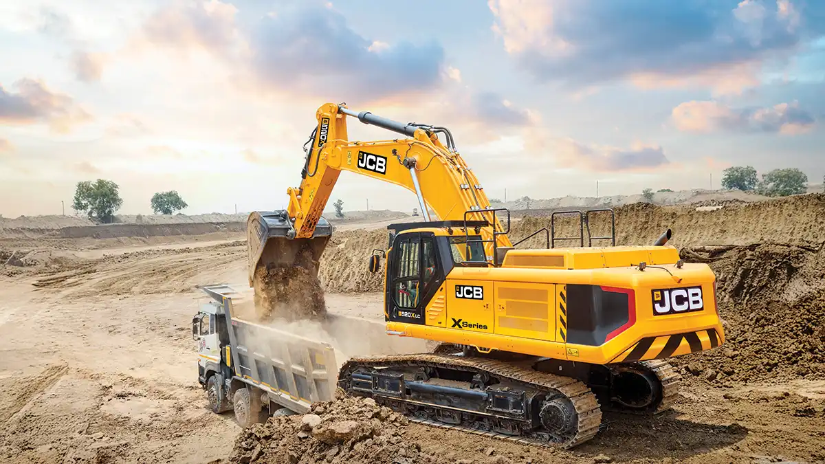 JCB-crane