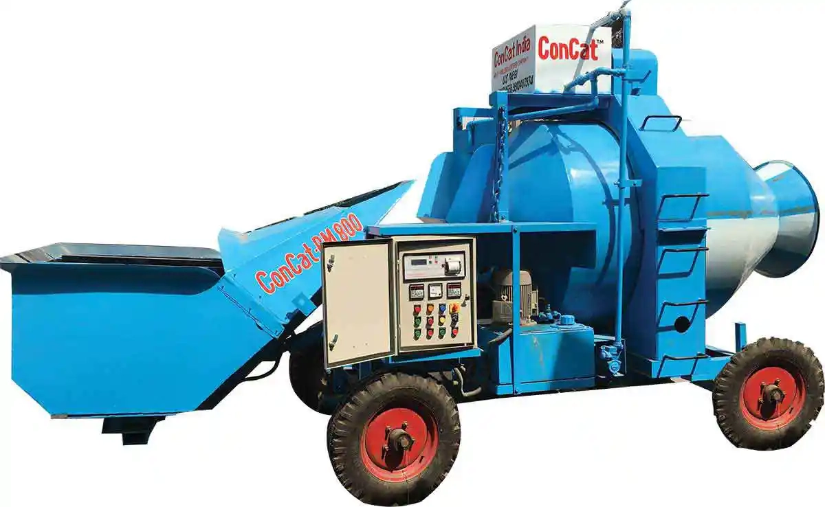 Concrete Mini Mobile Batching Concat Plant