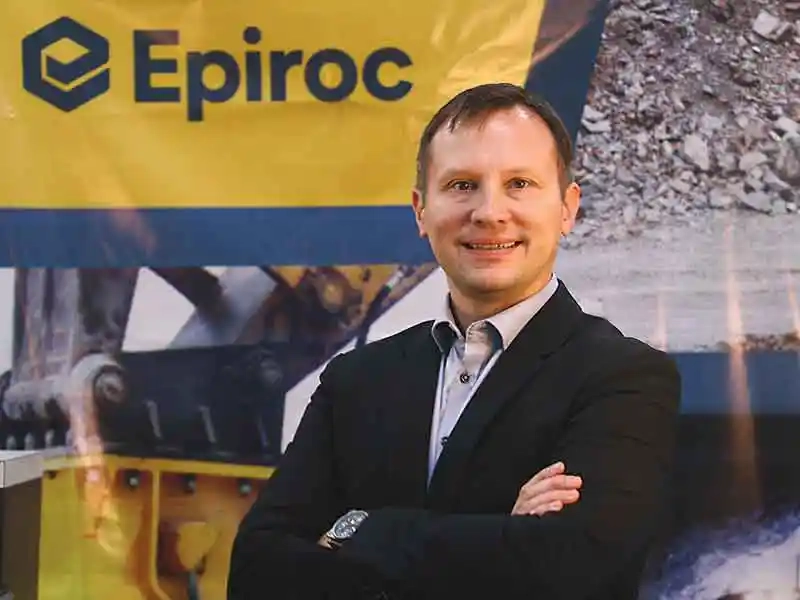 Jerry Andersson, Managing Director, Epiroc Mining India