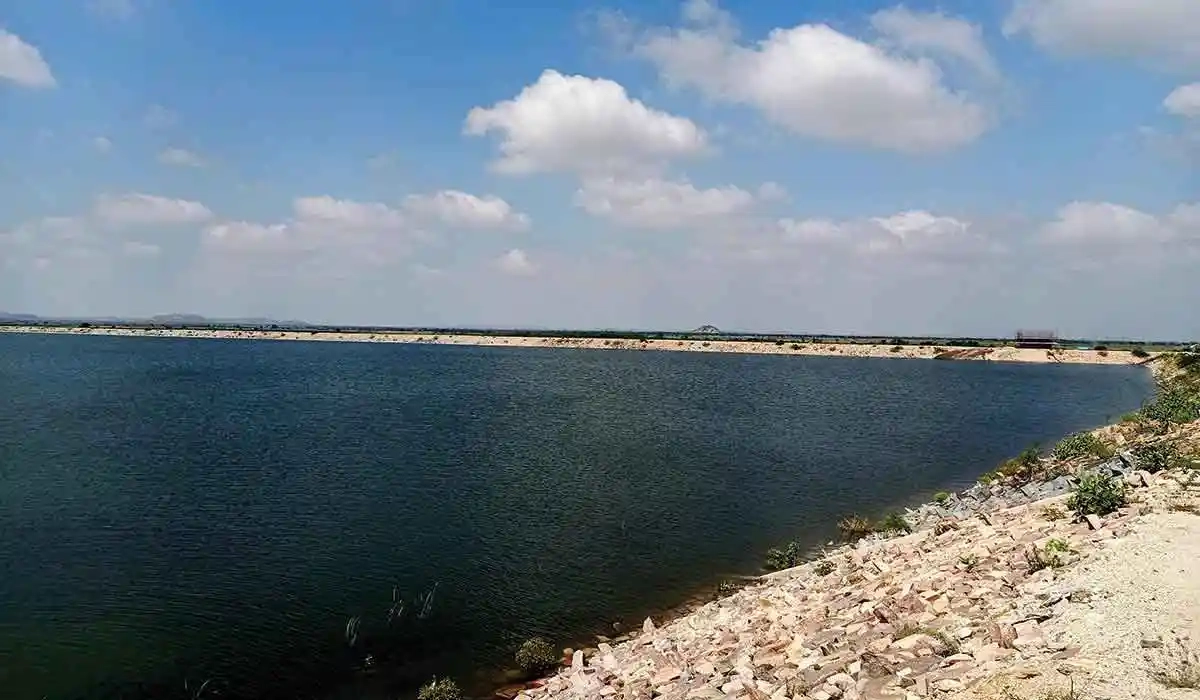 Raw Water Reservoir, Sindhanur, Karnataka