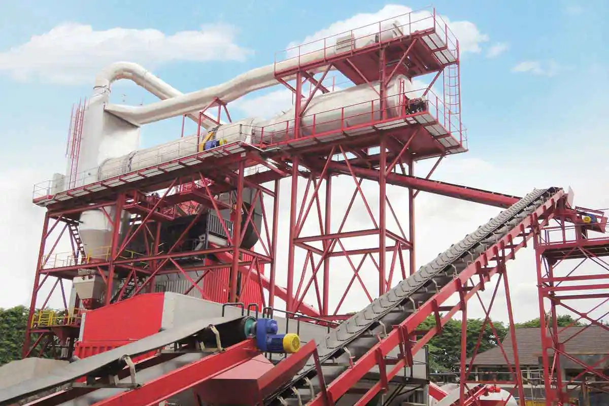 Hot Recycling Plant Smaller