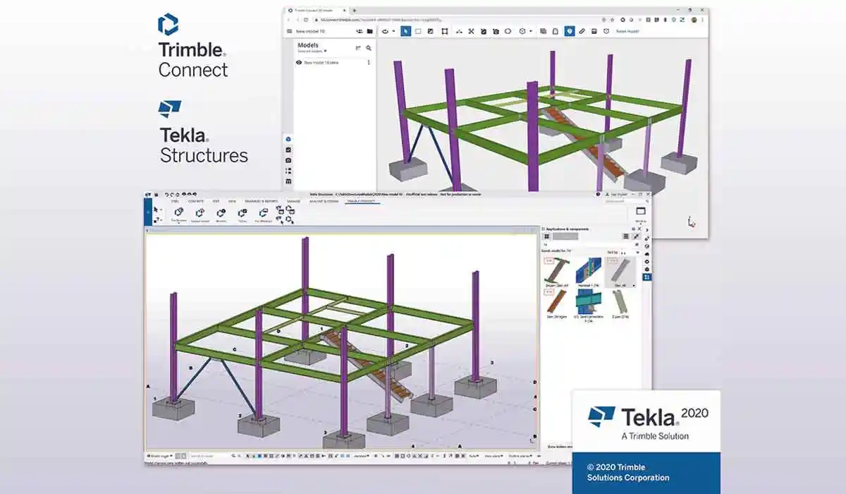 Tekla Structures 2020 and Trimble Connect workflow