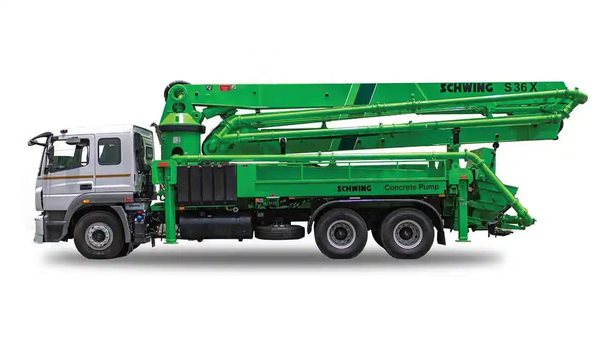 Schwing Stetter India - boom pump BS6