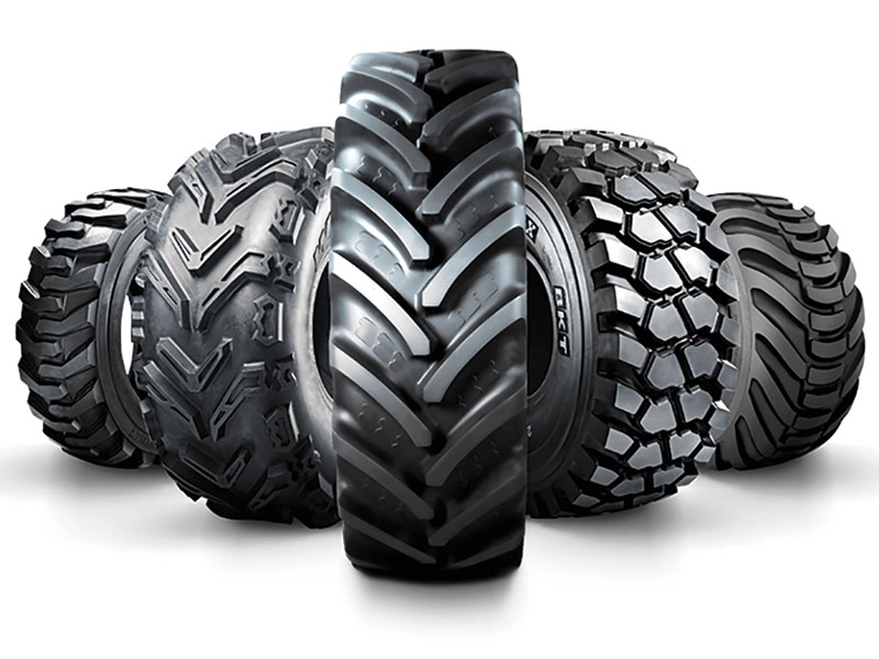 construction equipment manufacturers with tyres
