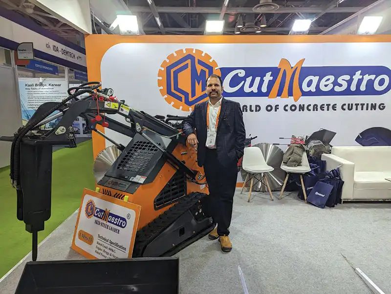 Prime Technologies Unveils Mini Skid Steer Without Cabin: A First in India