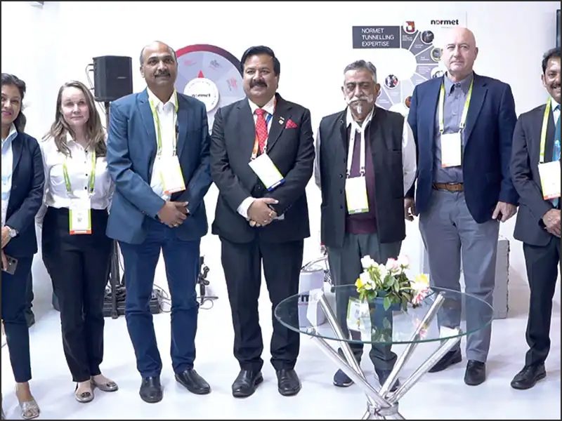 Normet India Launches Concrete Spraying Machines & Hydraulic Breaker