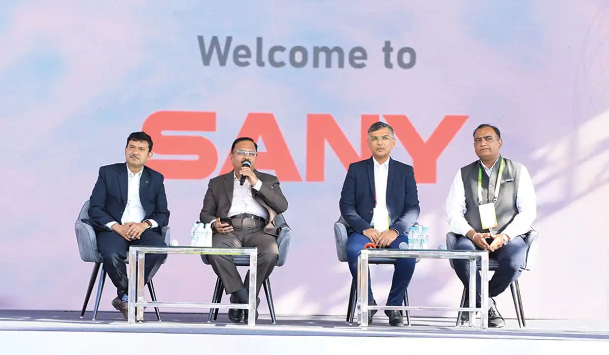 SANY India, a leading manufacturer of construction equipment