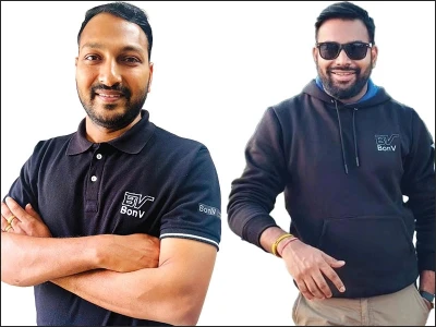 Satyabrata Satapathy and Gaurav Achha Co-founders of BonV Aero
