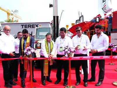 Terex India equipment launch