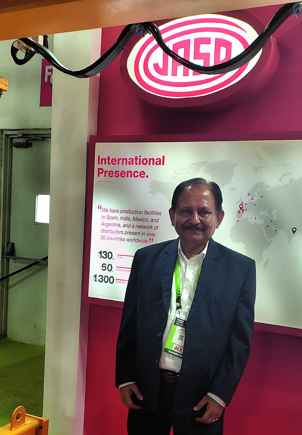 D Bhattacherjee, VP- Sales & Marketing (South), Jaso India