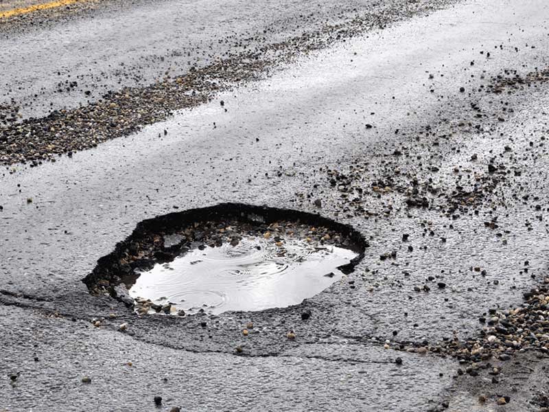 Engineering Measures for Pothole Prevention