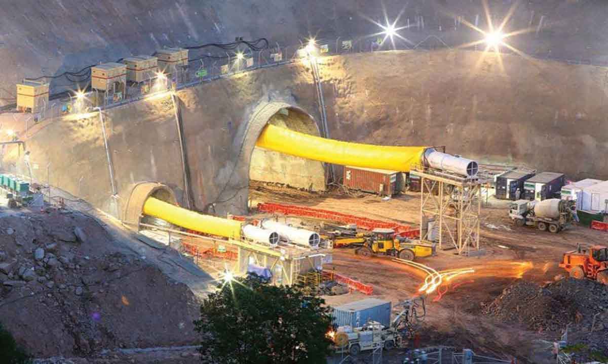 Chennai Nashri Tunnel work