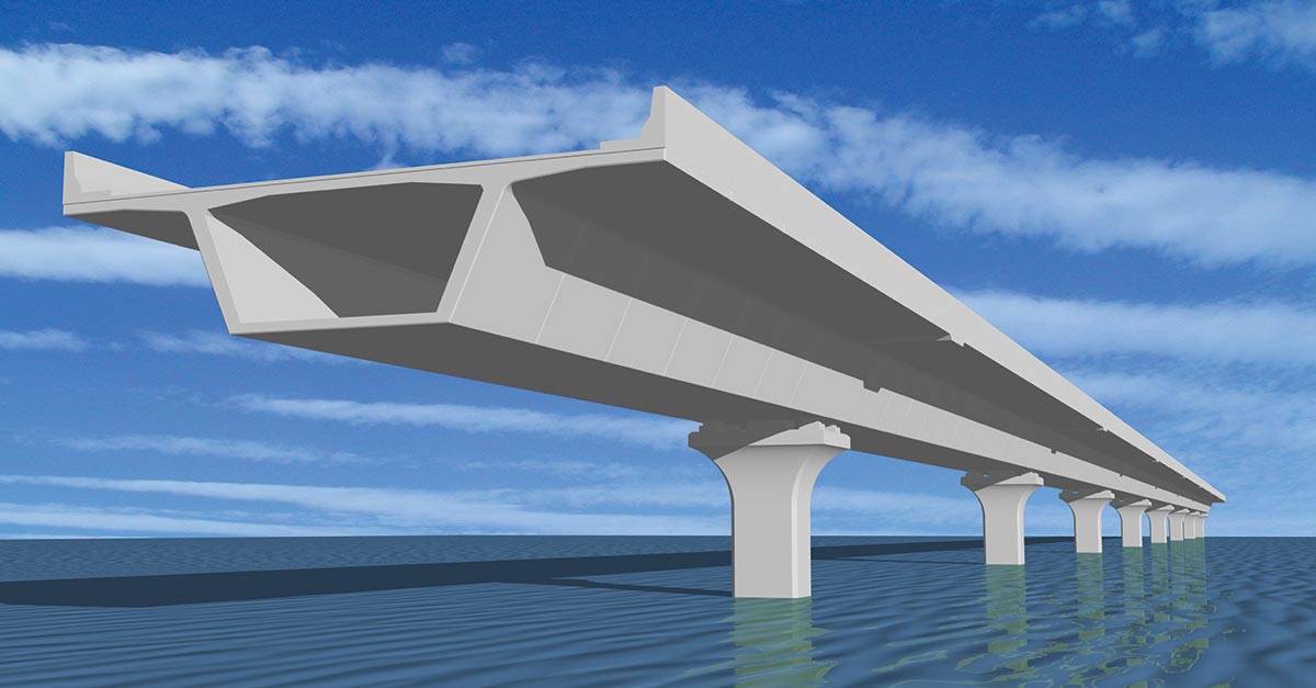 Animation of bridge