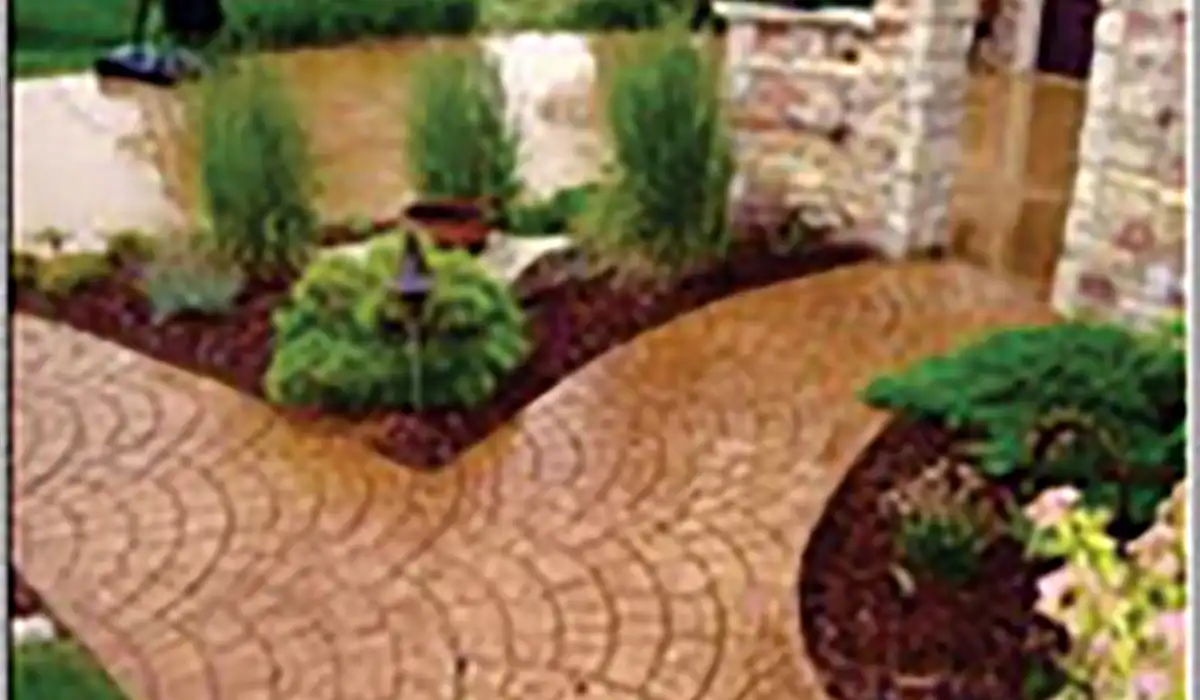 Stamped Concrete Stamped Concrete is color