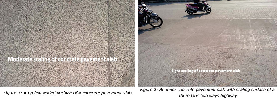concrete pavement slab