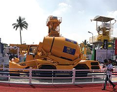 Apollo Inffratech displays range of concrete construction equipment