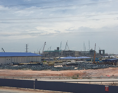 Genie Working at Biggest Integrated Petrochemical Development in Malaysia