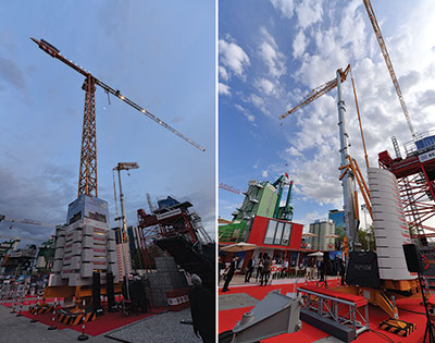 Potain and Grove cranes inspire sales at Turkish trade fair Komatek