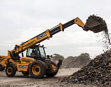 JCB Telehandlers ramp up productivity at Century’s Metal Recycling plant