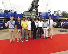 TADANO Delivers its First ATF 220G-5 All-Terrain Crane to Gandhi Cranes in India