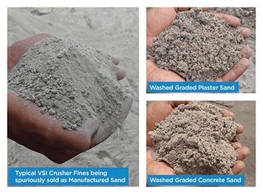sand comparison