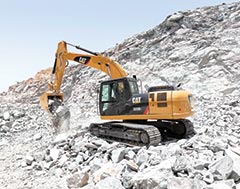 Caterpillar launches heavy-duty excavator with more hydraulic power