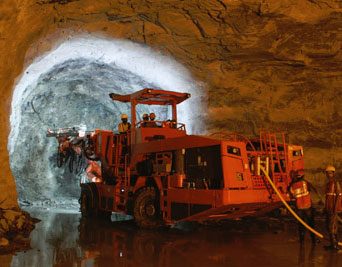 Sandvik DT1130 Jumbo Rig