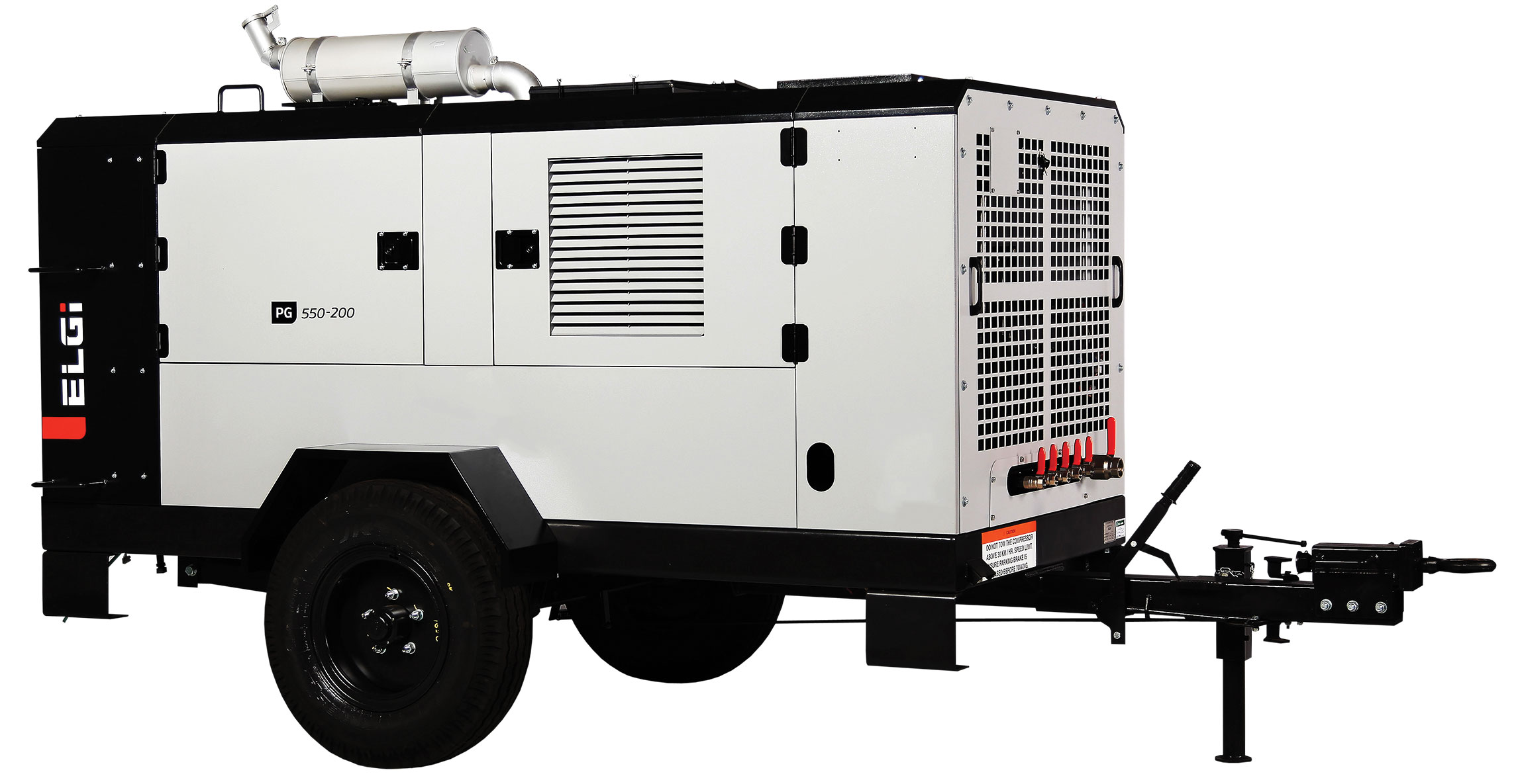 Elgi Equipments’ new trolley mounted diesel-powered compressor– PG 550–200