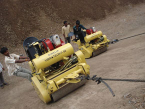 Slope Compactor Vibratory Roller