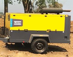 Atlas Copco's portable air compressor delivers assured performance at Navi Mumbai Intl' Airport