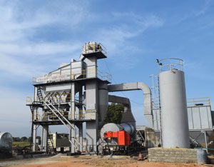 Vibrant Asphalt Batch Mix Plant