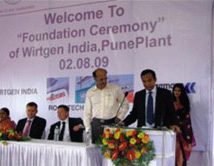 Wirtgen India -Foundation Stone