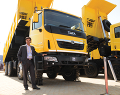 LX series - New Prima range of tipper trucks from Tata Motors