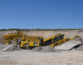 Keestrack Mobile Crushing