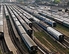 Railway hub in Visakhapatnam