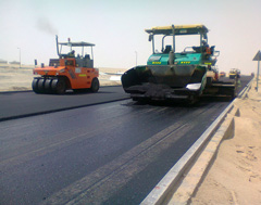 highway building project