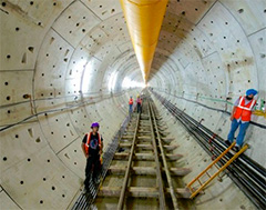 Chennai Metro tunneling works